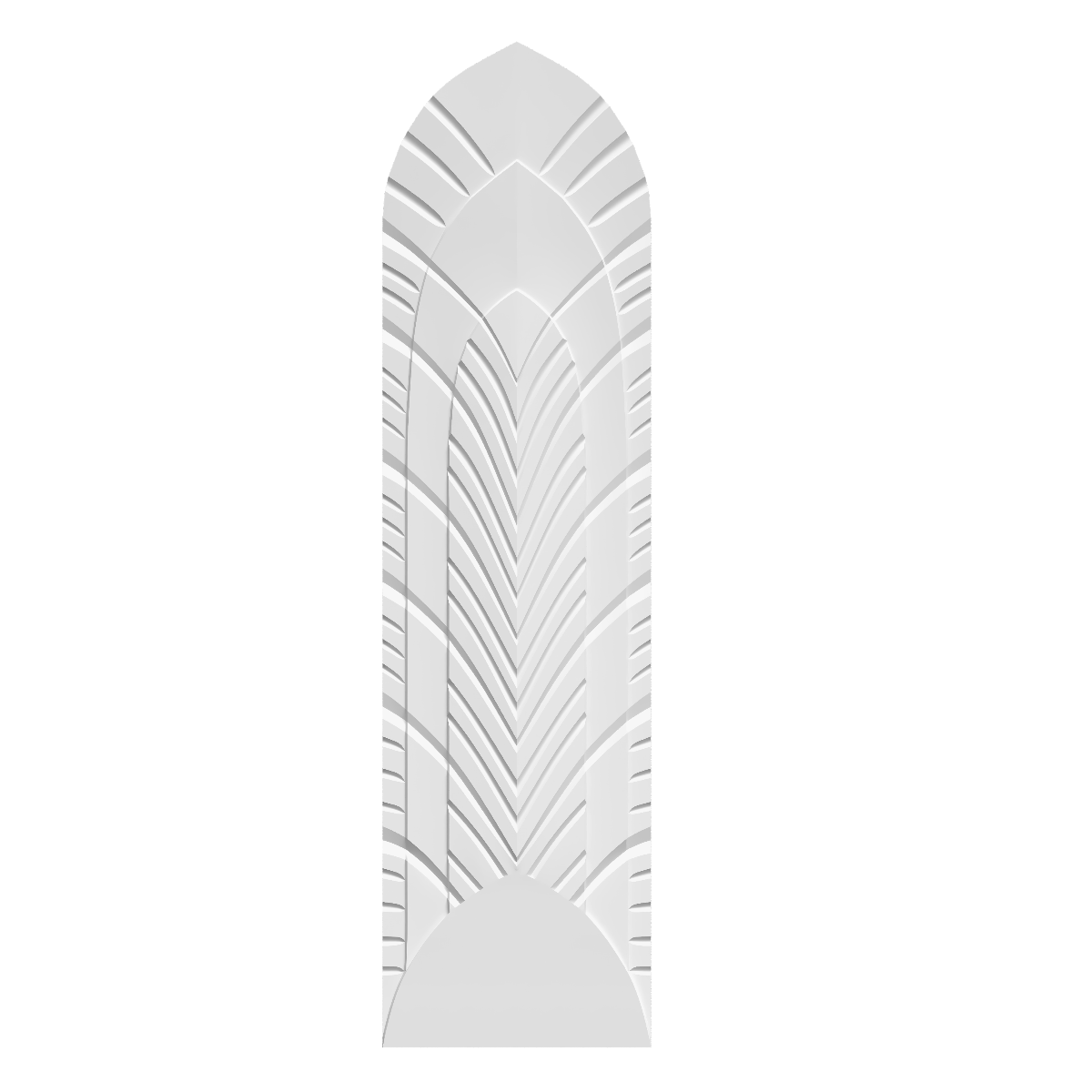 Композитная декоративная панель Decoplume Prime 1 серия Plume(295*99*10мм)