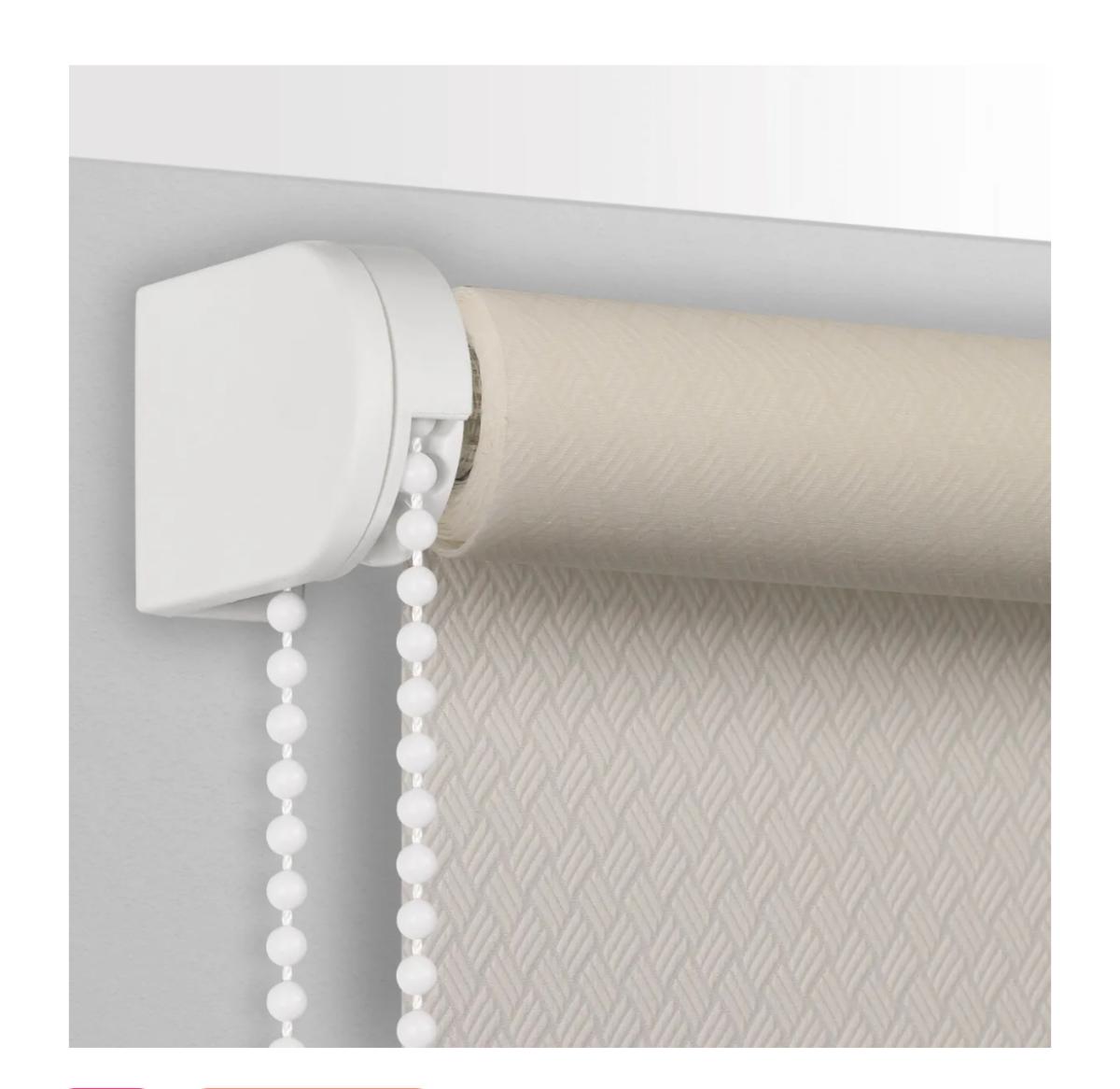 Штора рулонная Ribbed 70*160см белый(6шт)
