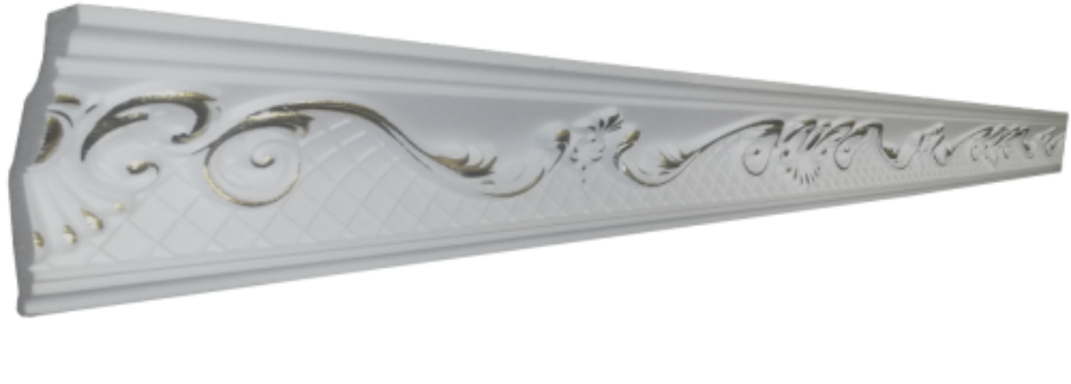 Плинтус потолочный GP-26 Gold (20шт)