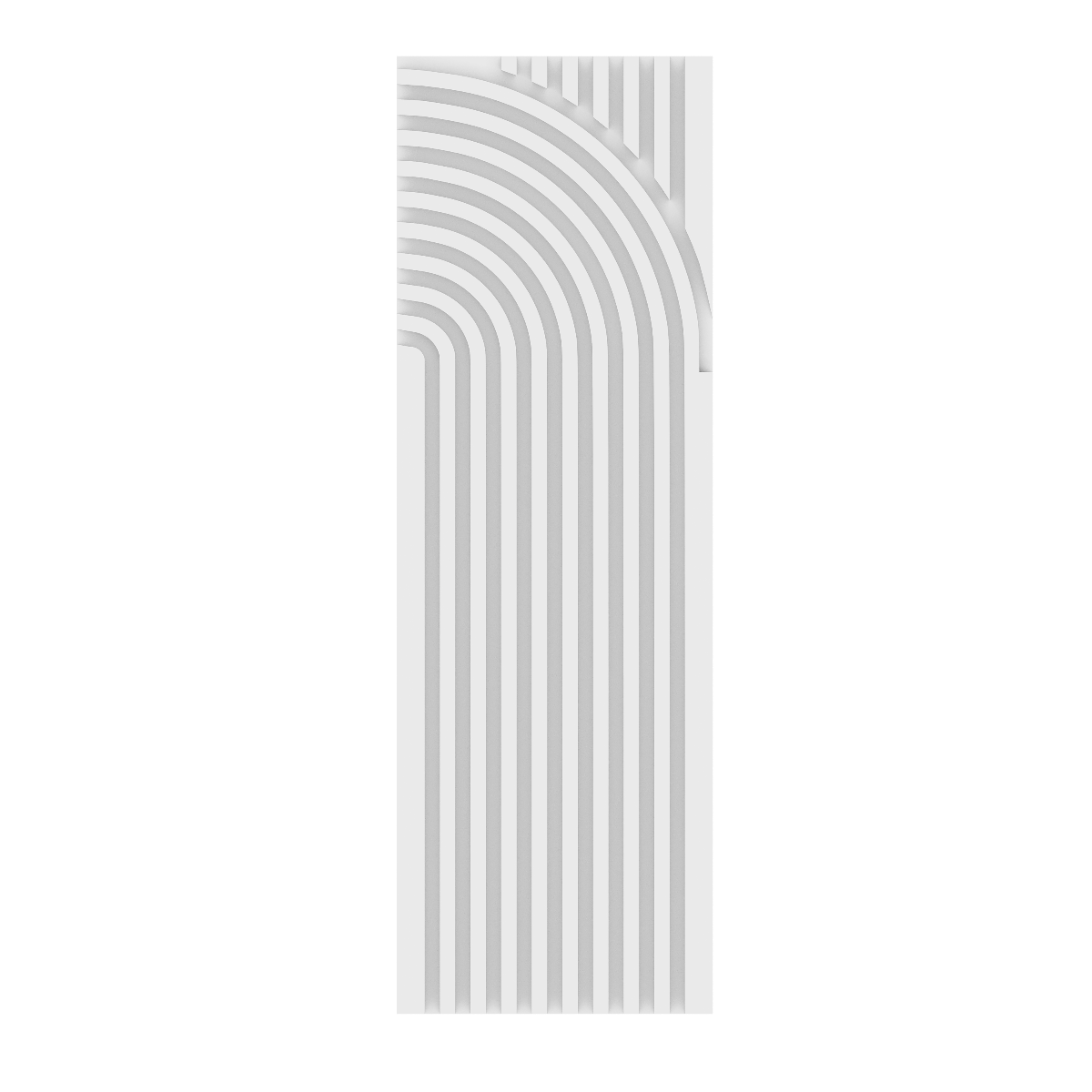 Композитная декоративная панель Decoplume Wave 1 (295*99*10мм)