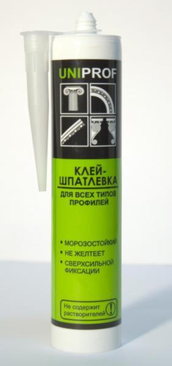 Монтажный клей-шпатлевка Uniprof 310мл-0,5кг(24шт)