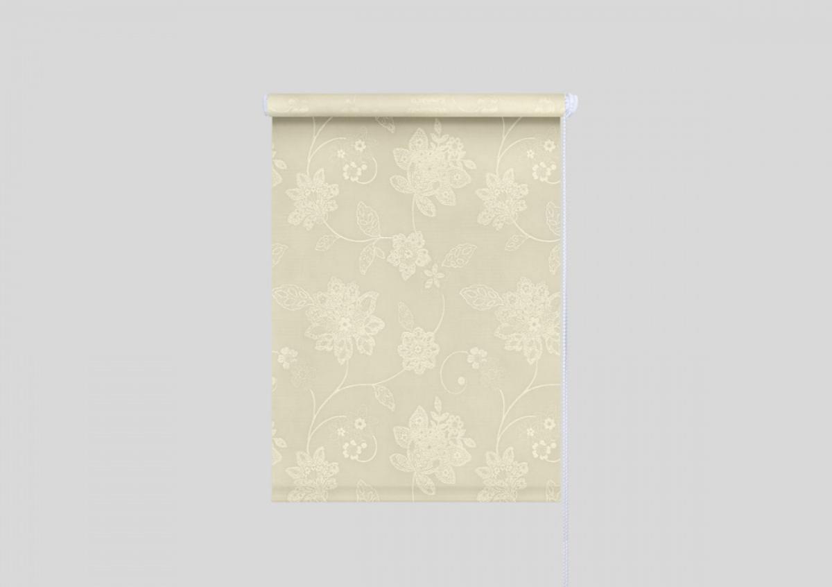 Мини Ролета Магнолия 98*175 беж(6шт)