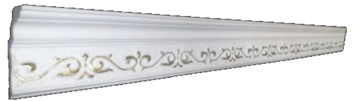 Плинтус потолочный GP-77 Gold(41шт)