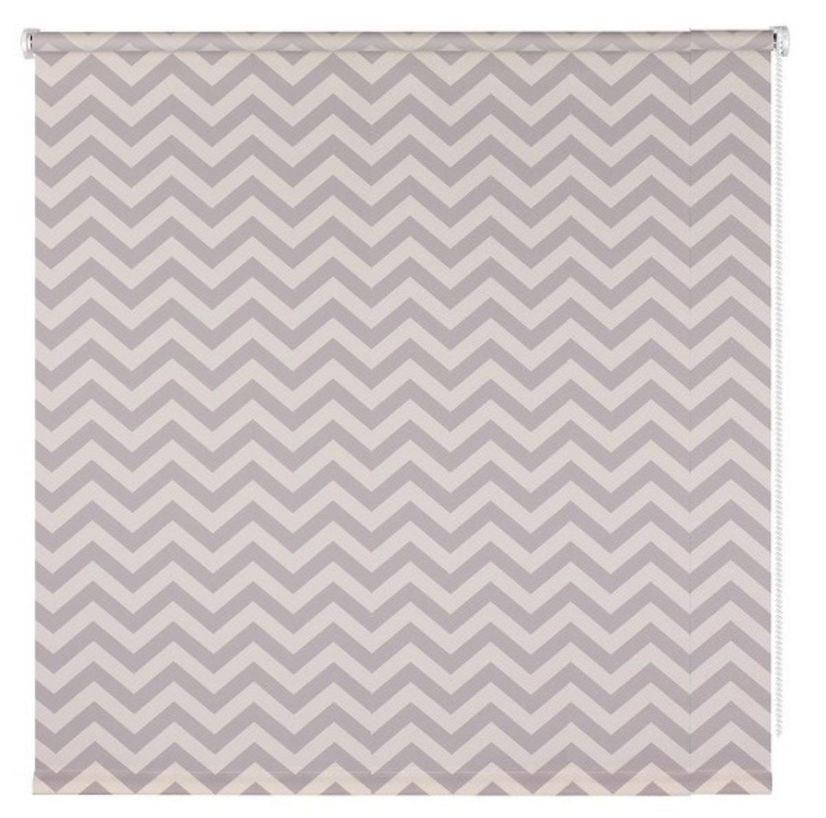 Штора рулонная Print 60*160см зигзаг серый(6шт)