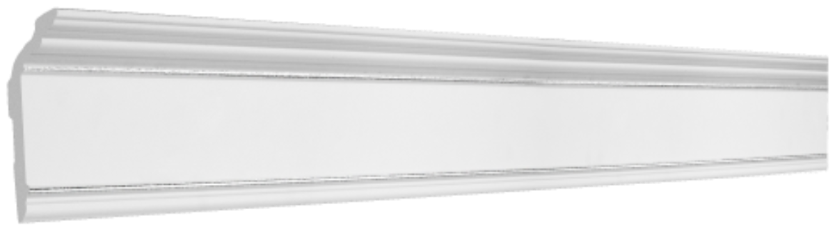 Плинтус потолочный GP- 116 Silver(16шт)