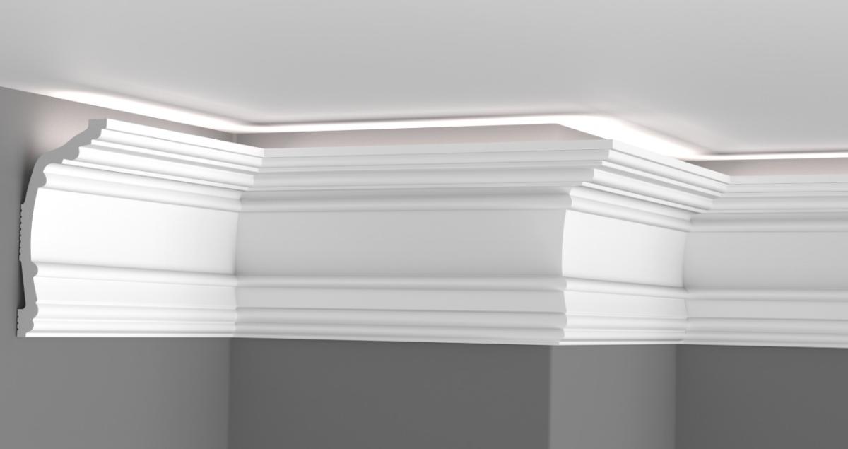 Потолочный карниз GPD-53 LED (140*65*2000мм)(4шт)