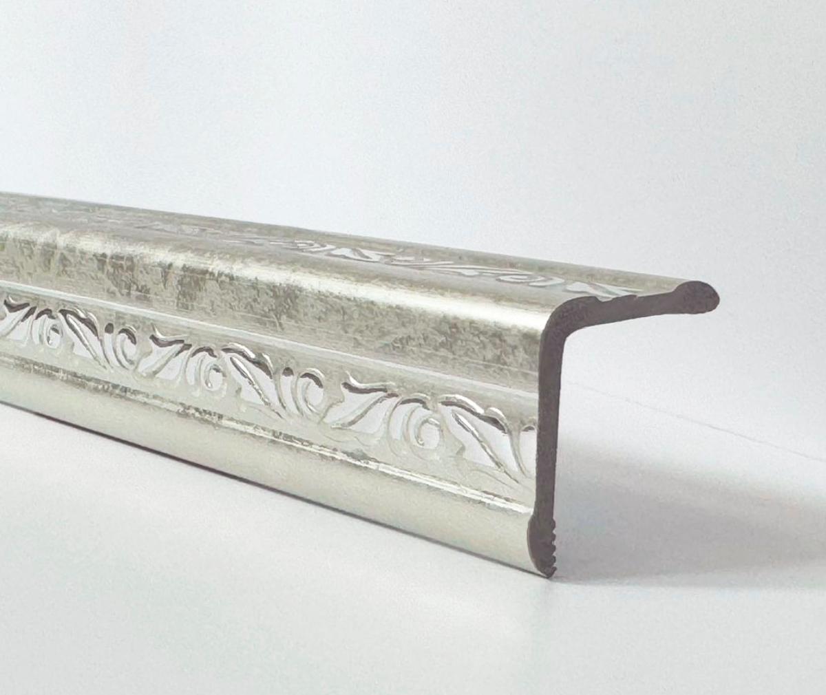 Уголок ПВХ Д-03 №303 серебро 30*30*2,7м(30шт)
