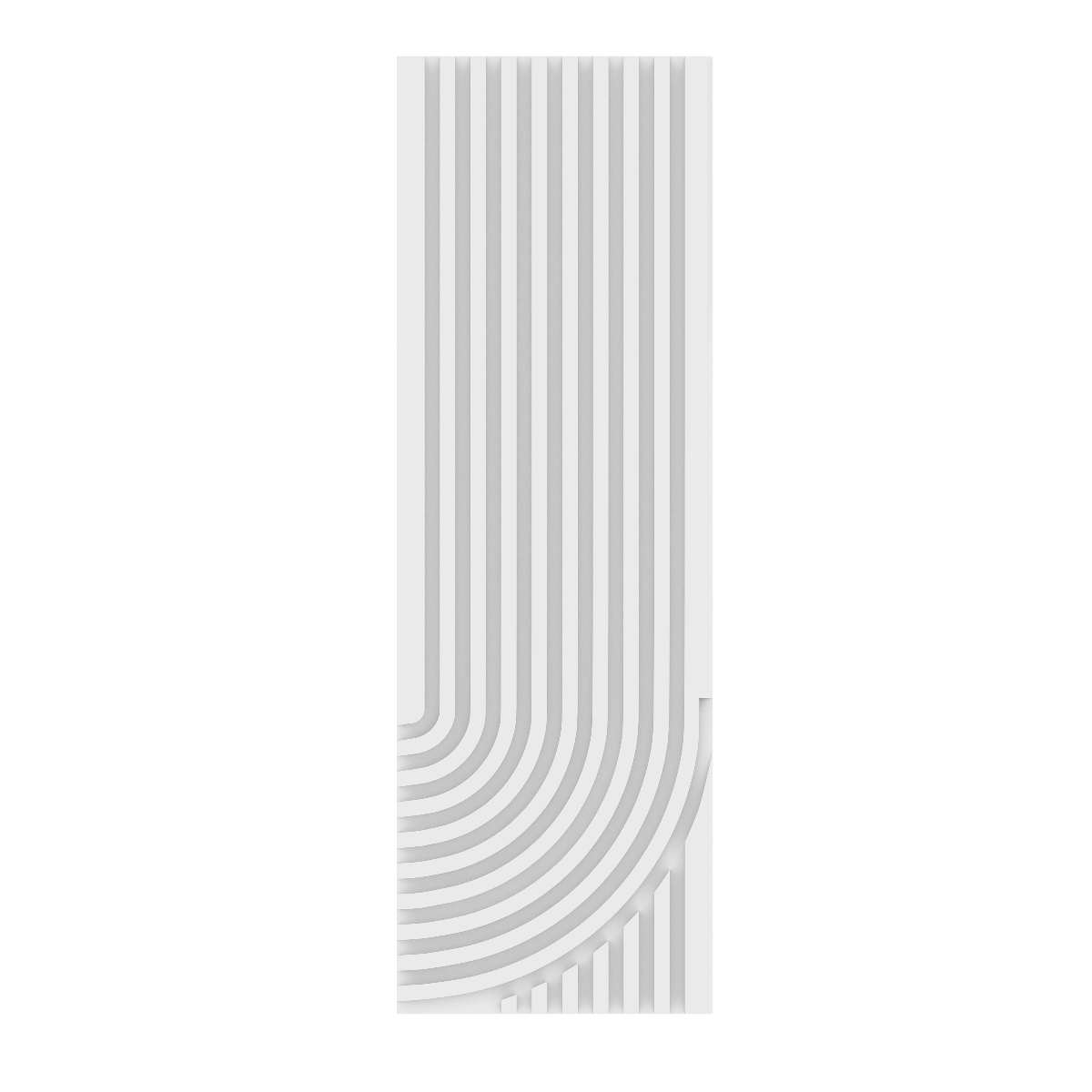 Композитная декоративная панель Decoplume Wave 2 (295*99*10мм)