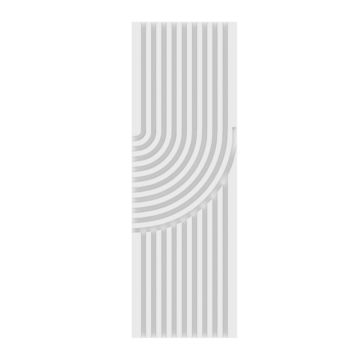 Композитная декоративная панель Decoplume Wave 9 (295*99*10мм)