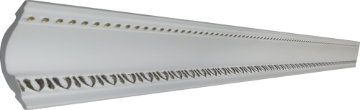 Плинтус потолочный GP-22 Gold (12шт)