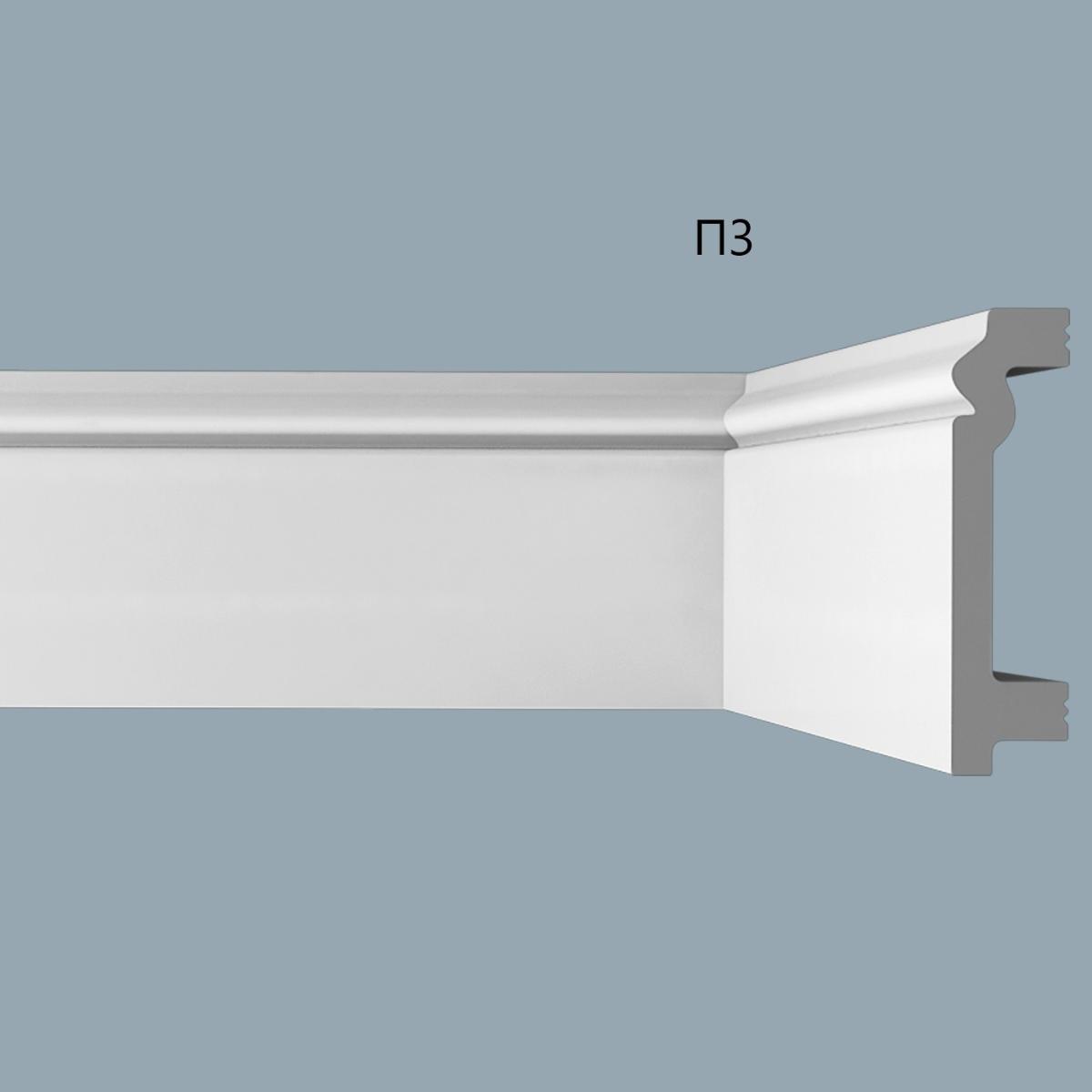 Плинтус XPS POLYMER П 3 80/20 (14шт)