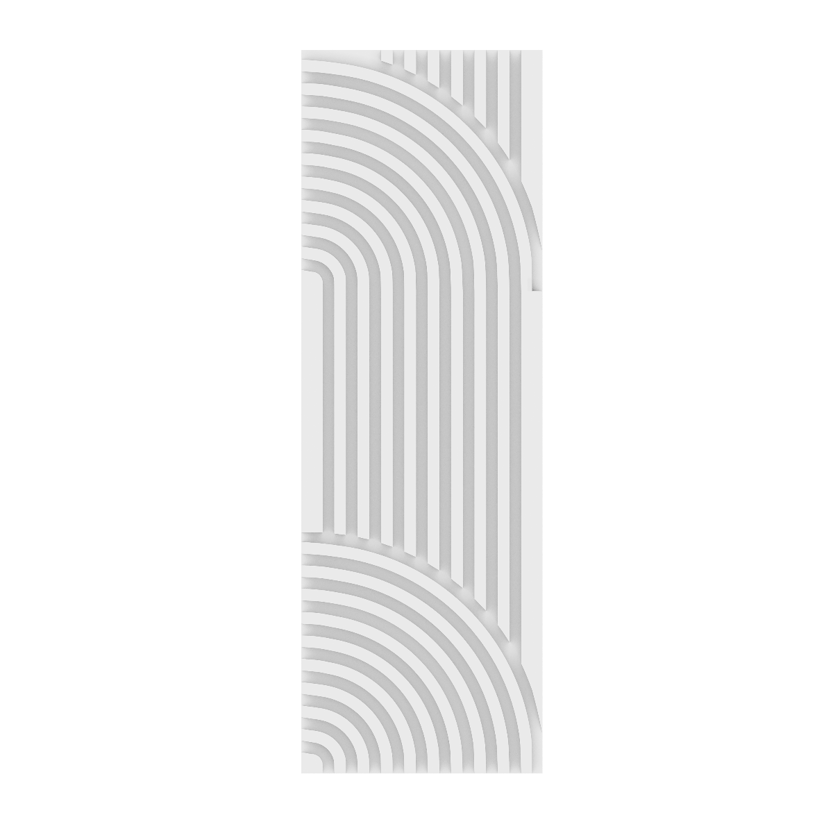 Композитная декоративная панель Decoplume Wave 6 (295*99*10мм)