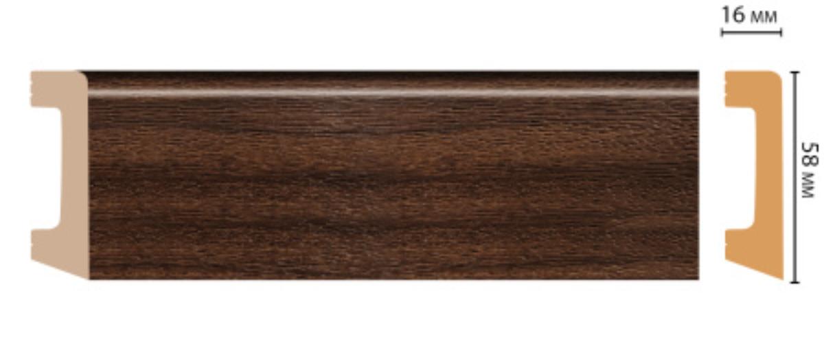 D234-438 плинтус DECOMASTER (15шт)