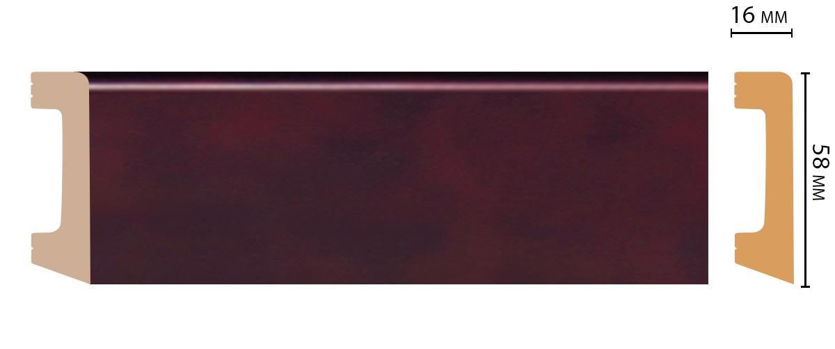 D234-62 плинтус DECOMASTER (15шт)
